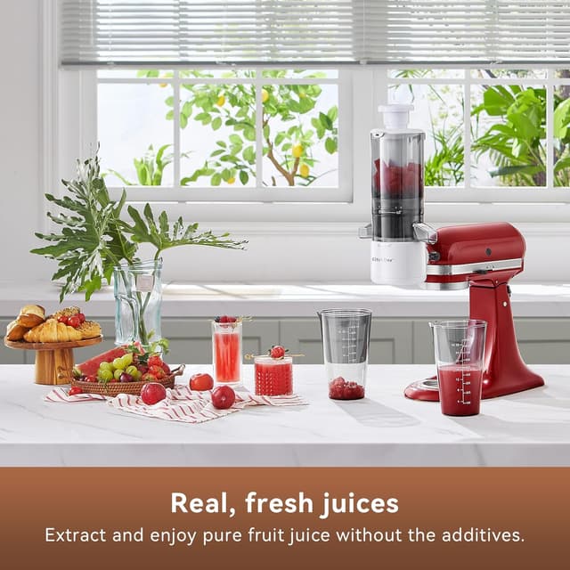 Detalle 2 de KITCHTREE Juicer Attachment for KitchenAid, 4.2" 🍎