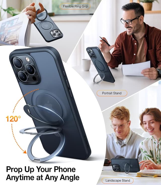 Detalle 2 de TORRAS Ostand iPhone 16 Pro Max Case 6.9