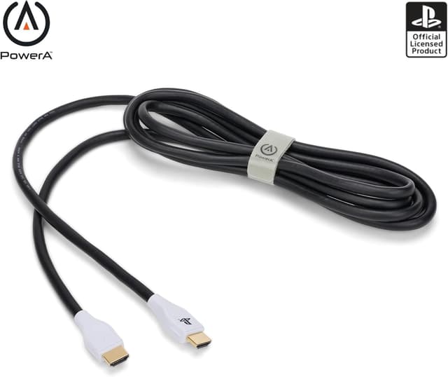 Detalle de PowerA Ultra High-Speed HDMI-Kabel für PlayStation 5 (3 m), offiziell lizenziert