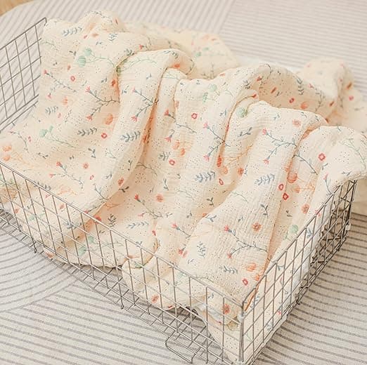 Imagen de SUPERBE BEBE Manta Oeko Tex Minky y Muselina 🍼 75x100 cm en OfertitasTOP