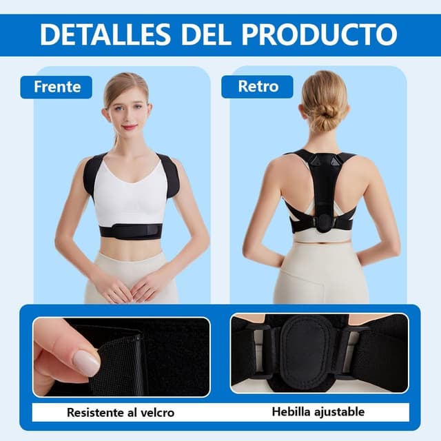 Thumbnail 4 de Prety Corrector Postura Espalda ajustable