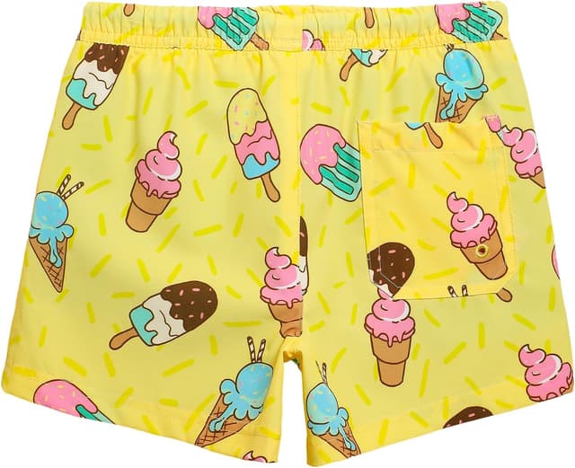 Detalle de MaaMgic Boys 2 in 1 Swimming Shorts with Compression Liner and Pockets