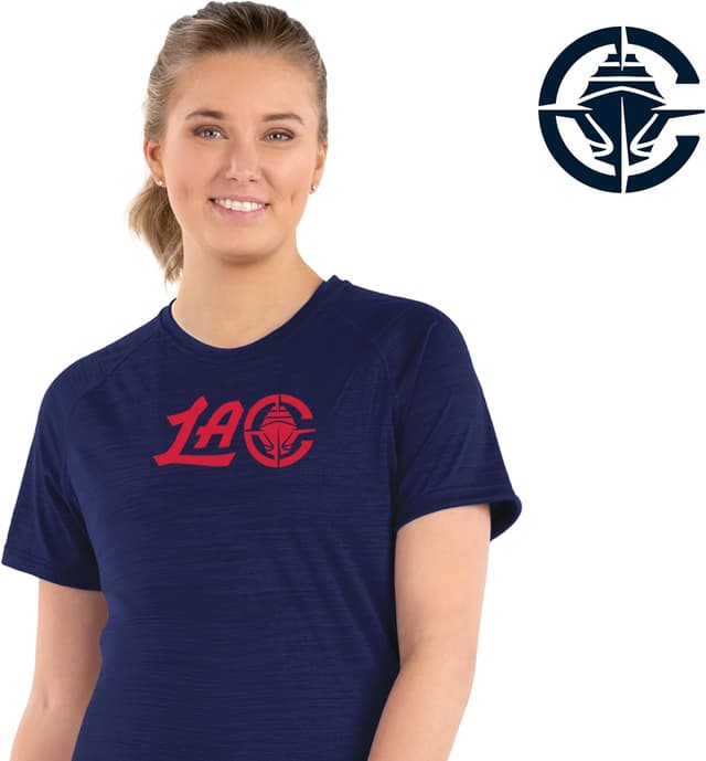 Detalle 2 de Holloway NBA Women’s All-Pro Tee (Athletic, Lightweight & Breathable) — UPF 50+ Moisture-Wicking Shirt