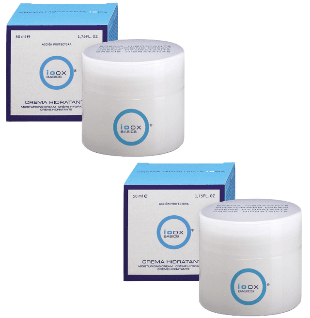 Imagen de Ioox Crema Hidratante 2x50 ml con ácido hialurónico en OfertitasTOP