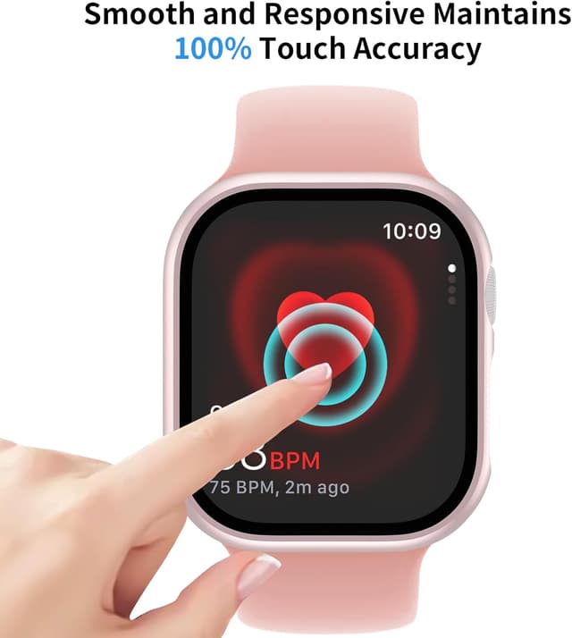 Detalle de JERXUN Apple Watch case 46mm, 6-pack