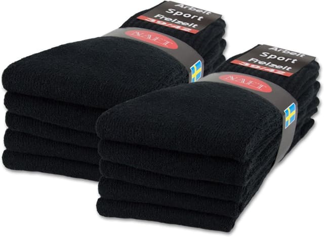 Detalle de sockenkauf24 10/20/30 Paar Sportsocken & Tennissocken – Herren und Damen mit Baumwolle