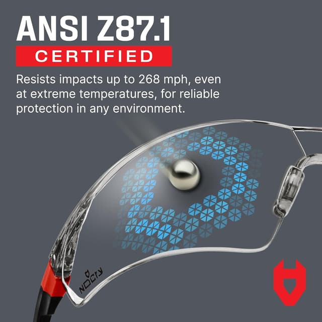 Thumbnail 4 de NoCry Safety Glasses Clear Anti‑Fog