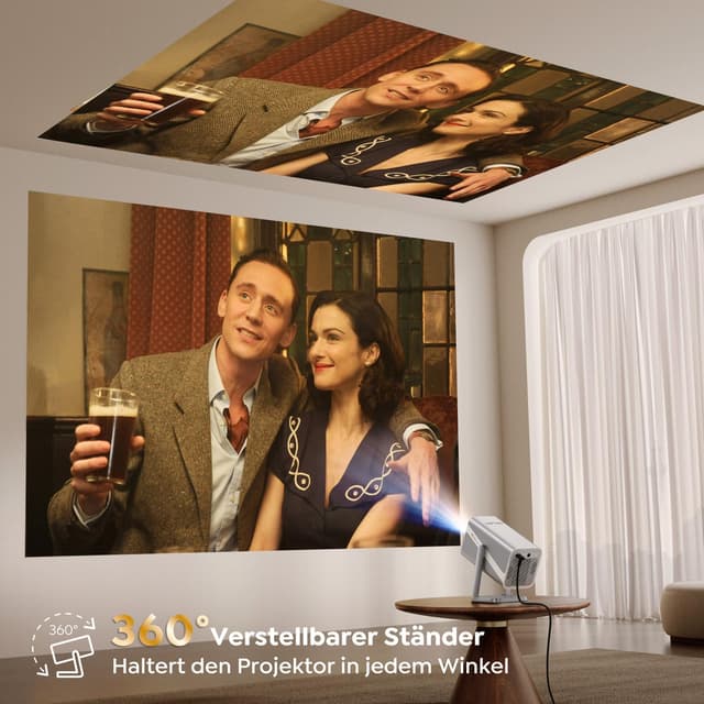 Thumbnail 4 de Smart Beamer 4K Tragbarer Projektor 600ANSI