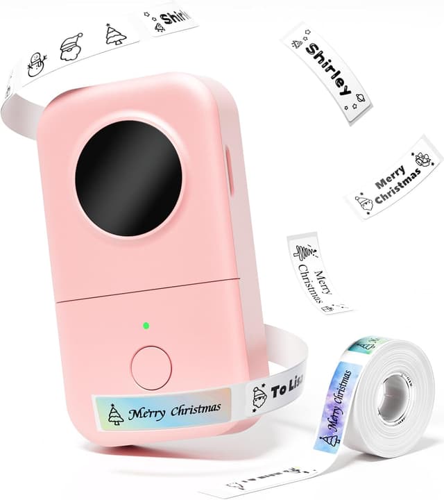 Detalle de Phomemo D30 Etiquetadora Bluetooth Rosa