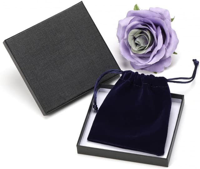 Thumbnail 6 de Sahoottie Herz-Armband aus Erdbeerquarz (8 mm Perlen) für Damen – Geschenkbox inklusive