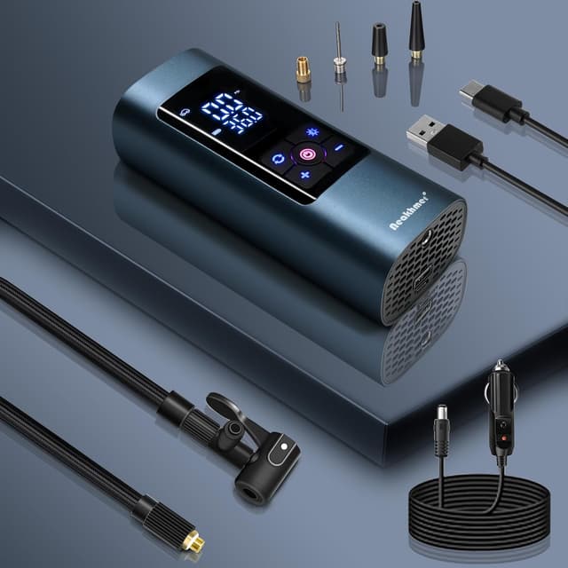 Thumbnail 6 de Neakhmer Mini Kompressor 150 PSI Luftpumpe