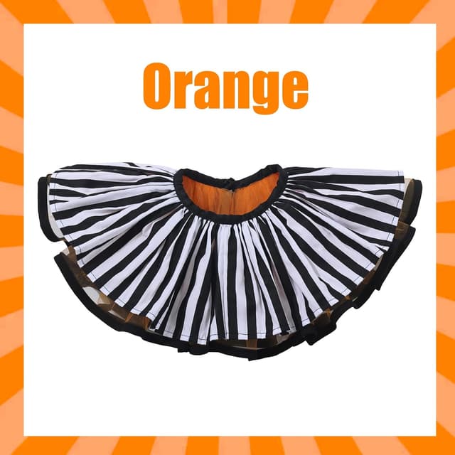 Detalle de UniqKaliber mehrlagiger Clownkragen aus Tüll mit Rüschen für Renaissance- und Theater-Cosplay