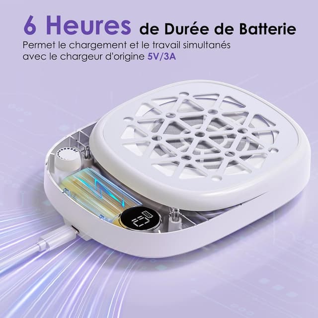 Thumbnail 3 de Delanie Aspirateur pour Ongles 6000 RPM