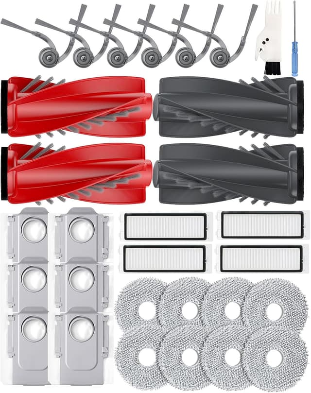 Detalle de Yivy Confezione da 30 accessori di ricambio per Roborock Qrevo Curve/Curv/Curv S5X/Edge/Edge S5A/S5V e P20 Pro