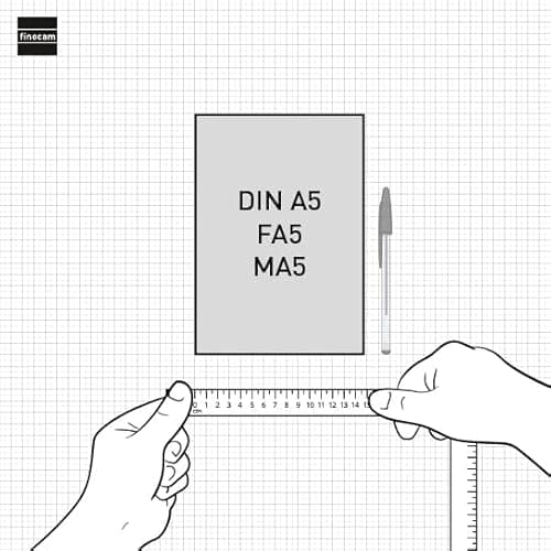 Detalle 2 de Finocam Agenda 2026 Semana Vista Vertical A5
