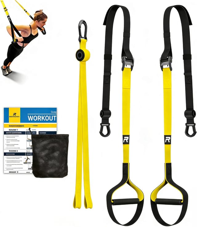 Detalle de RHINOSPORT Schlingentrainer Sling Trainer Set