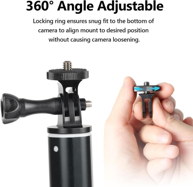 Detalle 1 de HSU aluminium camera adapter 1/4-20 tripod