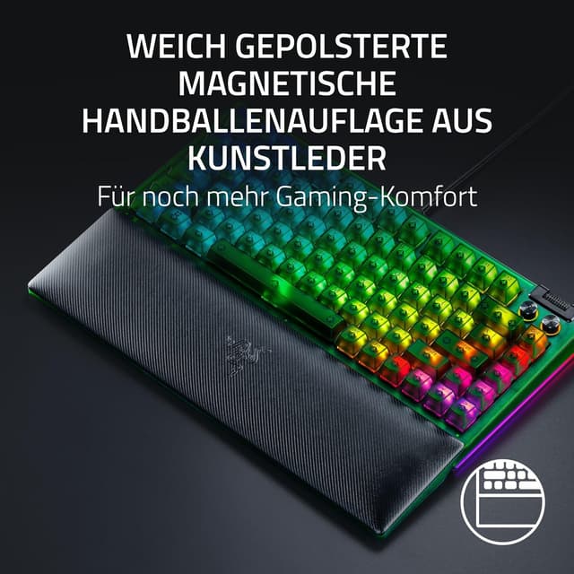 Thumbnail 6 de Razer BlackWidow V4 75% Phantom Green Edition
