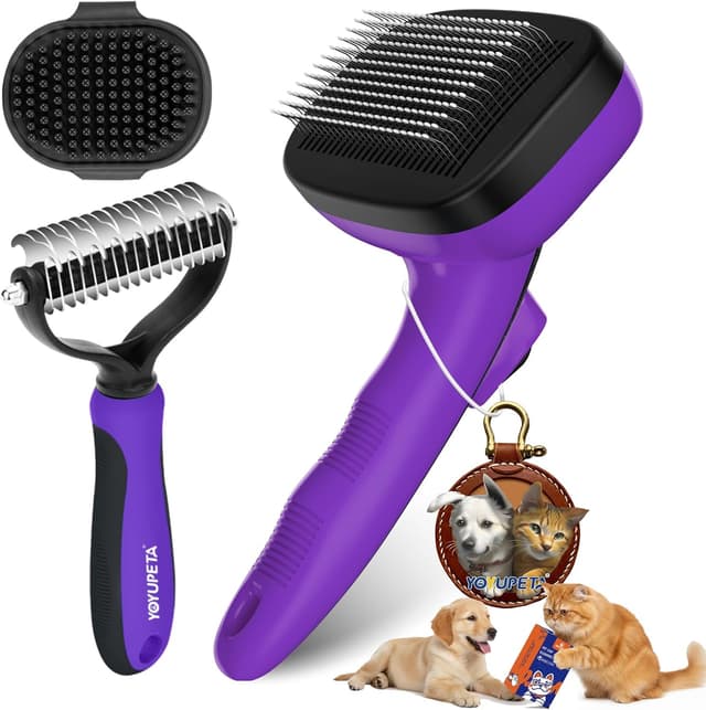 Imagen de YOYUPETA 3-in-1 Dog Brush Kit en OfertitasTOP