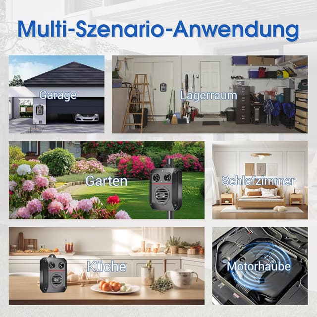 Thumbnail 6 de ADOGO Marderschutzvorrichtung Ultraschall