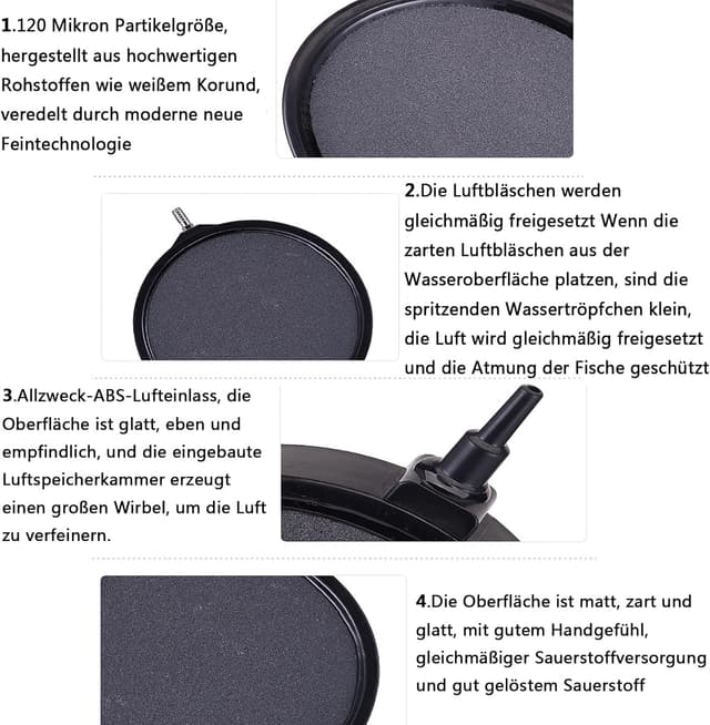 Thumbnail 2 de SHULLIN Ø 10 cm Belüfterscheibe Aquarium