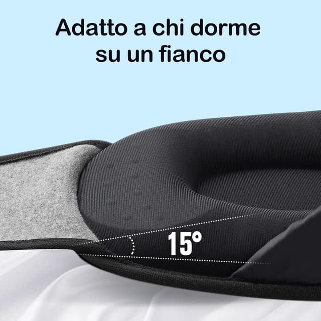 Thumbnail 3 de innelo Mascherina per Dormire 3D 15°