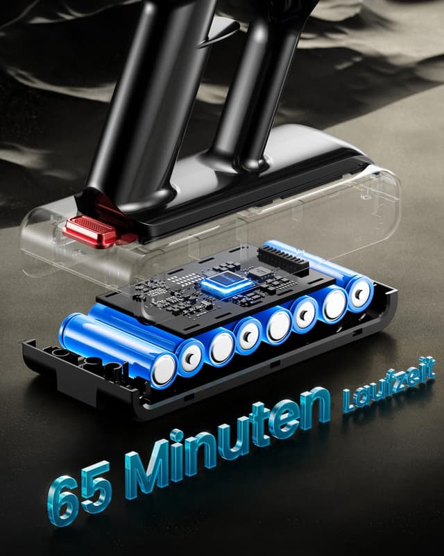 Detalle de MAX 5 Akku Staubsauger 50 kPa