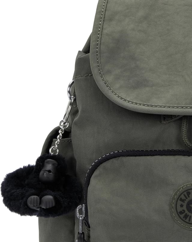 Thumbnail 3 de Kipling City Pack Mini Mochila Pequeña 🌿 - Green Moss