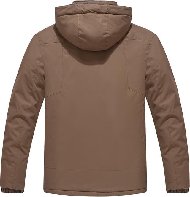 Thumbnail 1 de Rapoo Winterjacke Herren Warme Wasserdichte Jacke mit Kapuze