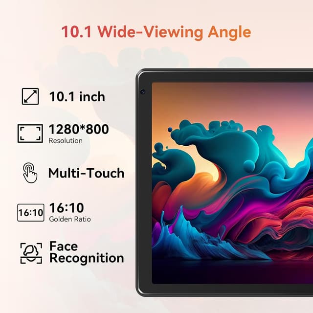 Thumbnail 5 de URAO Tablet 10.1" Android Tablet with Octa-core Processor 24GB RAM 128GB ROM 🍎
