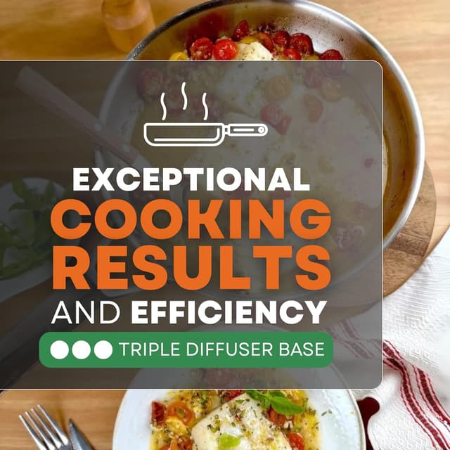 Thumbnail 2 de BRA Signature 3 poêles 20-26 cm