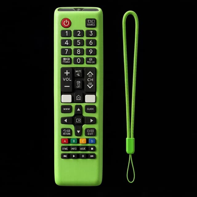 Detalle de Avtbeisty Protective Silicone Remote Cover for Samsung TV Remotes (AA59-00741A / BN59-01175N)