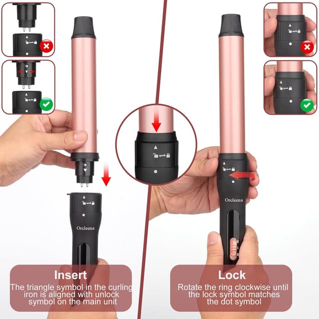 Thumbnail 4 de ORCLEENA Curling Wand 3-in-1 32mm