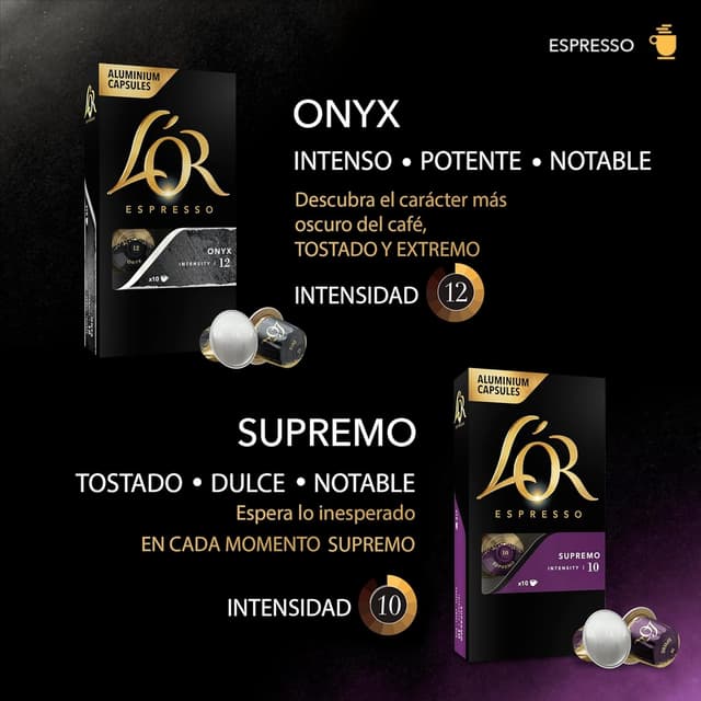 Thumbnail 2 de L'OR Espresso Surtido Intenso ☕️ 80 Cápsulas Nespresso