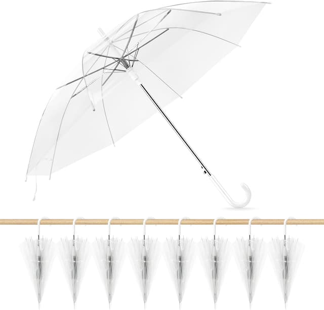 Detalle 1 de Profasion 8-Pack Wedding Umbrella set, Windproof ☂