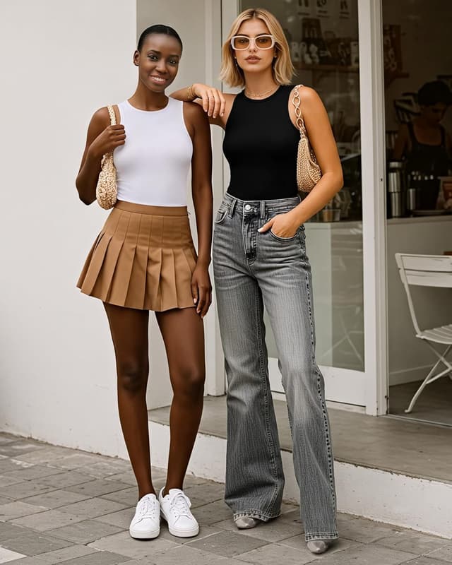 Thumbnail 4 de MANGOPOP Tank Top Bodysuit Crew Neck 1 emoji 📷