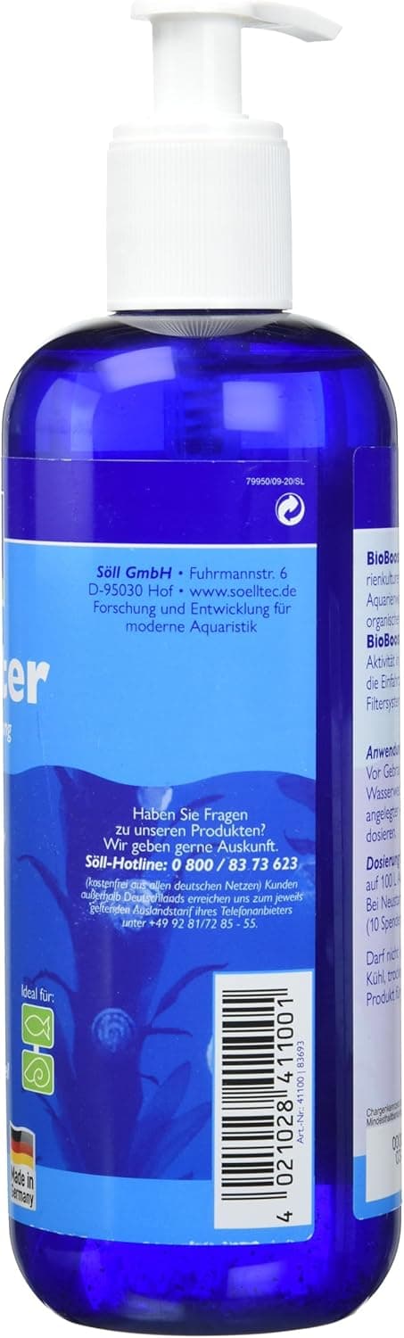 Detalle de Söll BioBooster 83693 (500 ml) – biologischer Nitratentferner für Aquarien