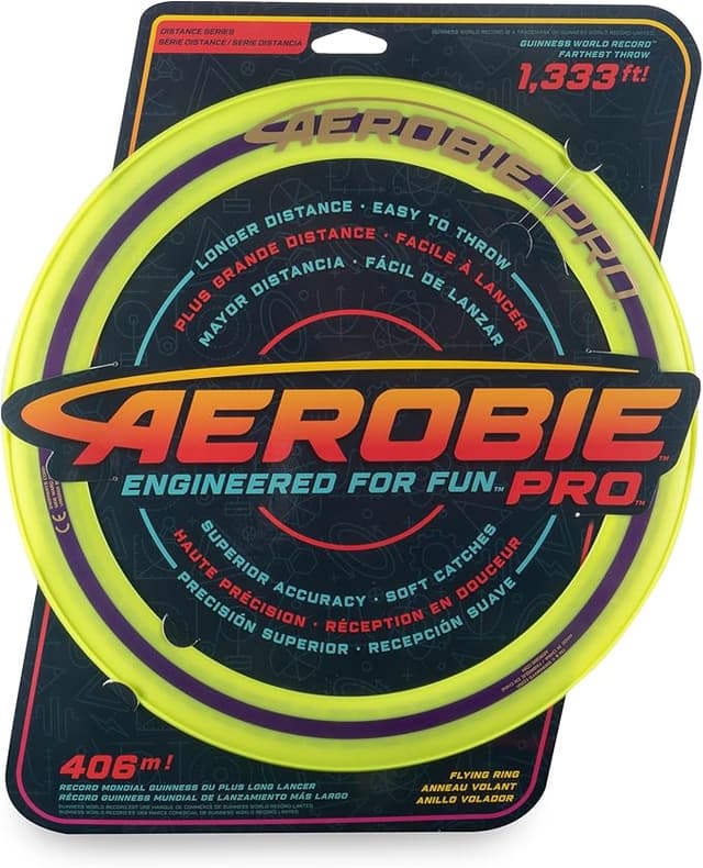 Imagen de Aerobie Wurfring Pro, Anillo de Lanzamiento Amarillo (33cm) 🥍 en OfertitasTOP