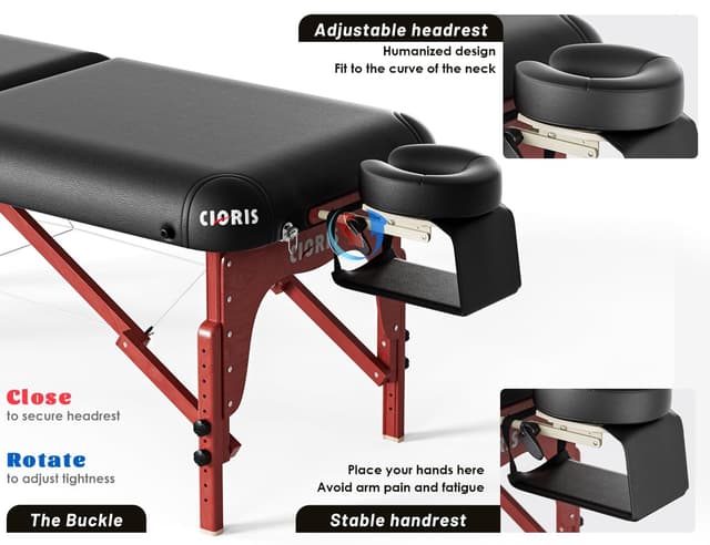 Thumbnail 2 de CLORIS 84" Luxury Massage Table 1500 lbs capacity