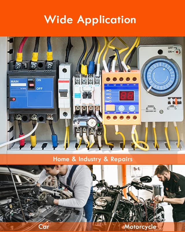 Detalle de Gorffy crimp connectors kit 300 pcs 6.0mm²