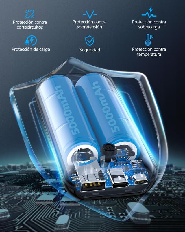 Thumbnail 4 de Batería Externa compacta 10.000 mAh