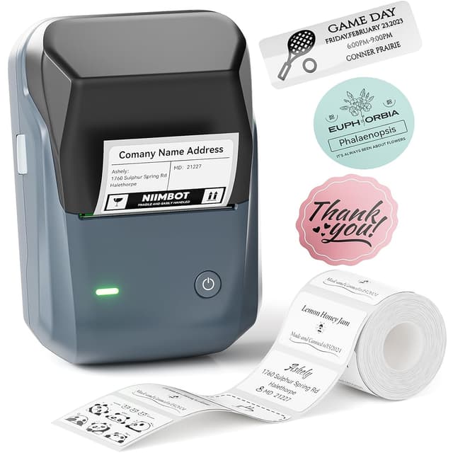 Detalle de NIIMBOT B1 Bluetooth 2-inch label printer 🖨