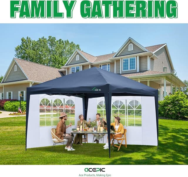 Thumbnail 5 de Acepic 2 Carpas Laterales para Cenador 3x3 m