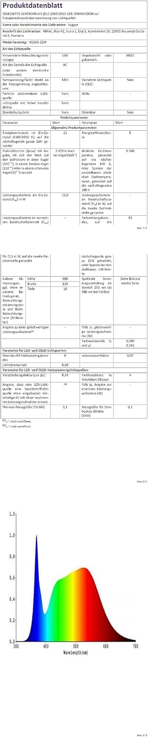 Thumbnail 6 de hygger Aquarium LED Beleuchtung mit Vollspektrum, Monitor & 22W für 60–76 cm Süßwasser