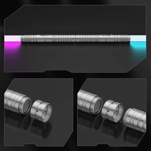 Detalle 2 de Lightsaber 77cm RGB 11 colours