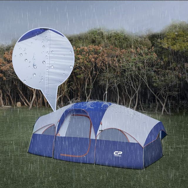 Detalle de CAMPROS CP 8-Person Tent 14 x 9 ft ⛺