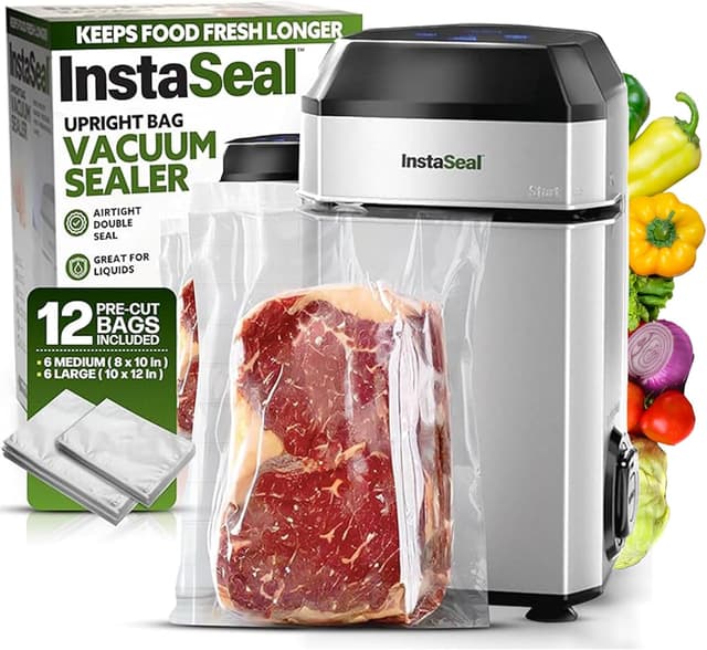 Imagen de InstaSeal Vacuum Sealer with 12 Bags en OfertitasTOP