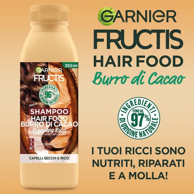Thumbnail 4 de Fructis hair food sh cocoa 350 ml shampooing nourrissant