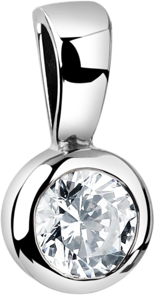 Detalle de Pendentif femme en argent 925 Nenalina 261207-019 avec zirconium blanc