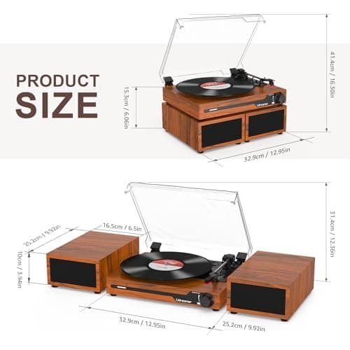 Thumbnail 5 de Udreamer Platine vinyle avec 2 haut-parleurs ⚙